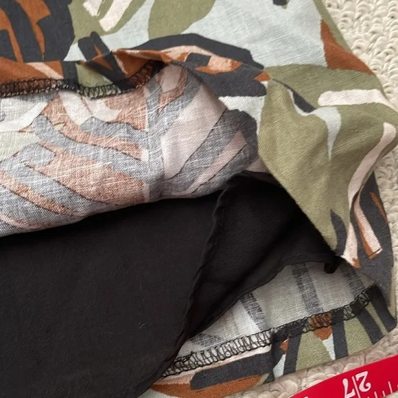 Zara tropical print peekaboo dress NWOT - Picture 13 of 13